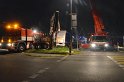 VU LKW umgestuerzt Feldkassel Industriestr Robert Boschstr P277